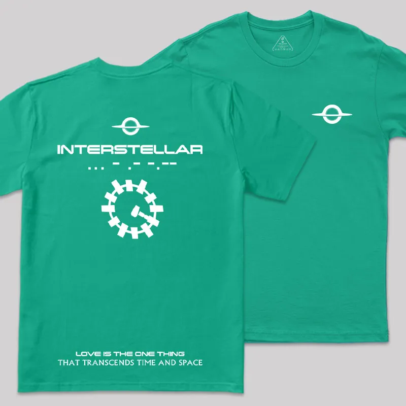 Interstellar Front and Back Printed Geek T-Shirt - Image 8