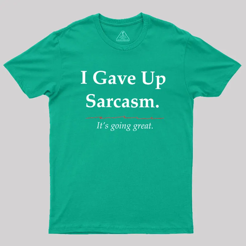 Sarcastic Resolution Geek T-Shirt - Image 5