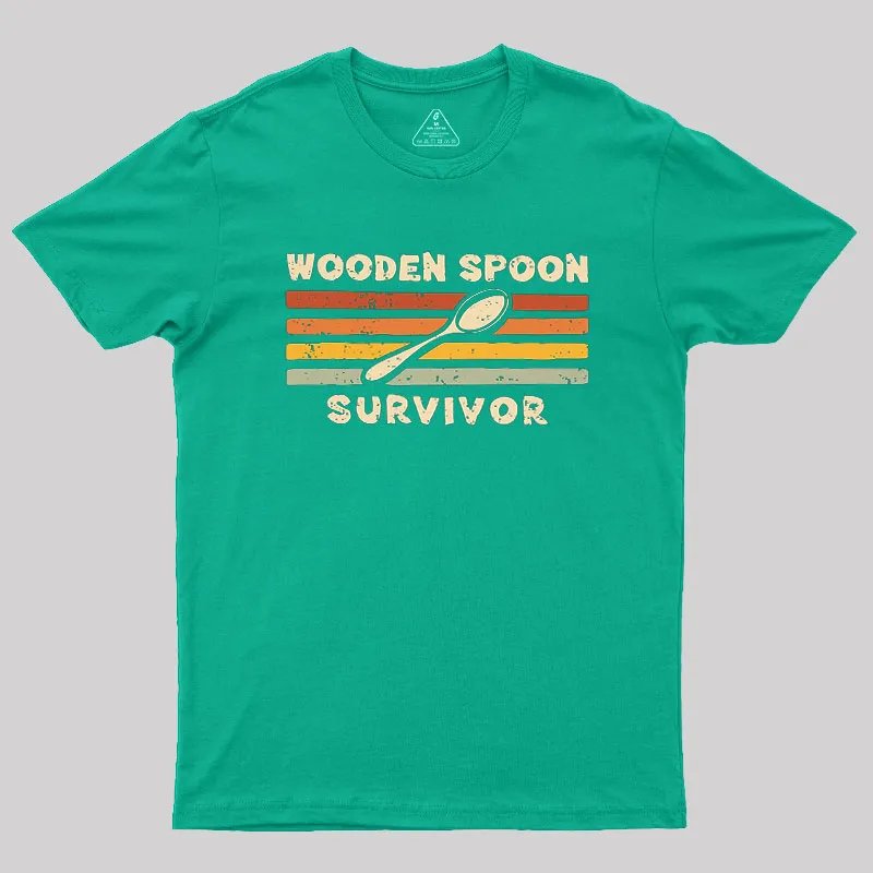 Wooden Spoon Survivo Geek T-Shirt - Image 5