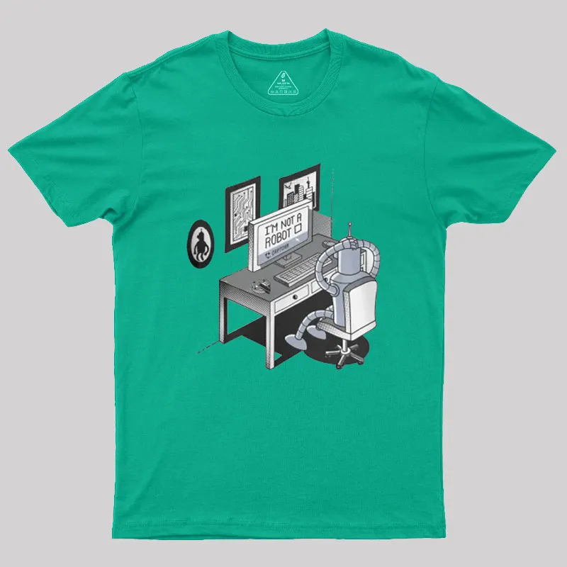 Robot Problems Geek T-Shirt - Image 9