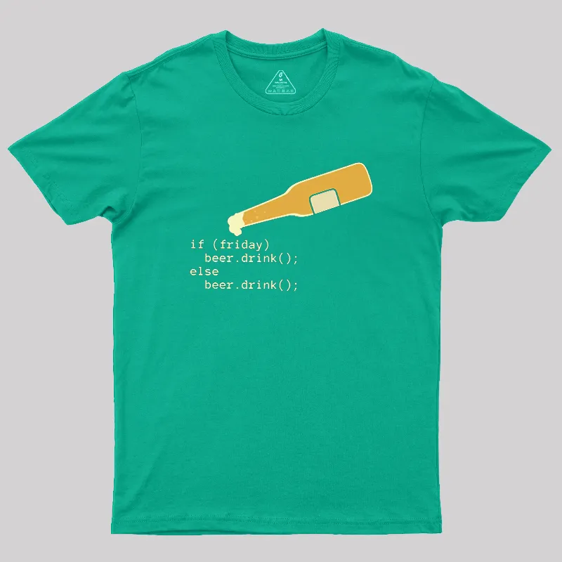 Programmer and Beer Geek T-Shirt - Image 6