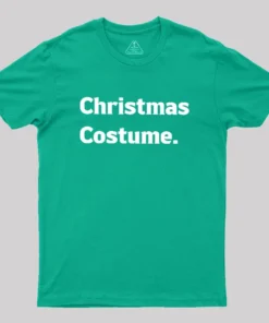 Alternative view of Christmas Costume Geek T-Shirt