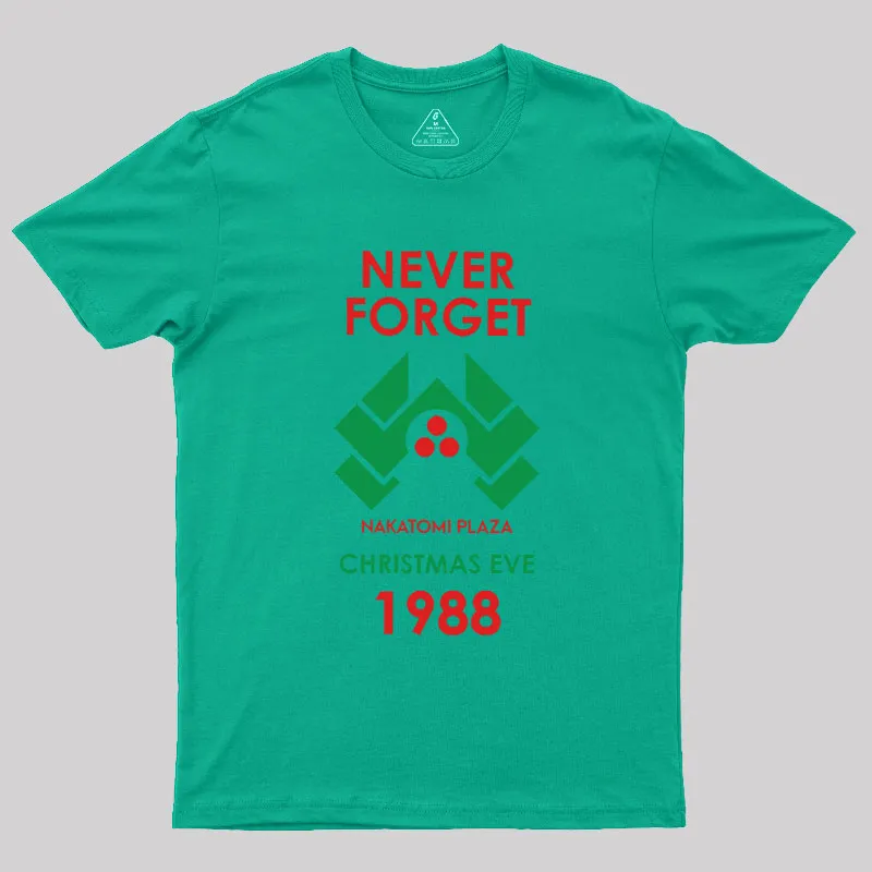 Never Forget 1988 Christmas Eve Geek T-Shirt - Image 6