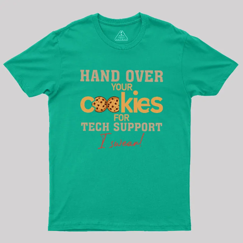 Cookie Conspiracy Geek T-Shirt - Image 5