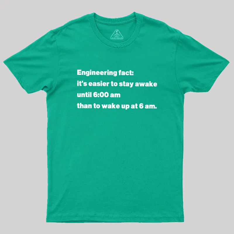 Engineering Fact Geek T-Shirt - Image 10