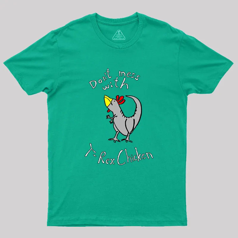 T-Rex-Chicken Geek T-Shirt - Image 10