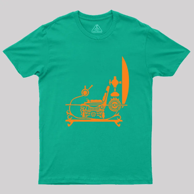 Time Machine Geek T-Shirt - Image 7