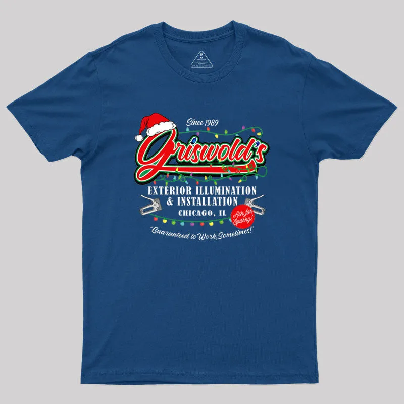 Griswold Illumination Christmas Vacation '89 Geek T-Shirt
