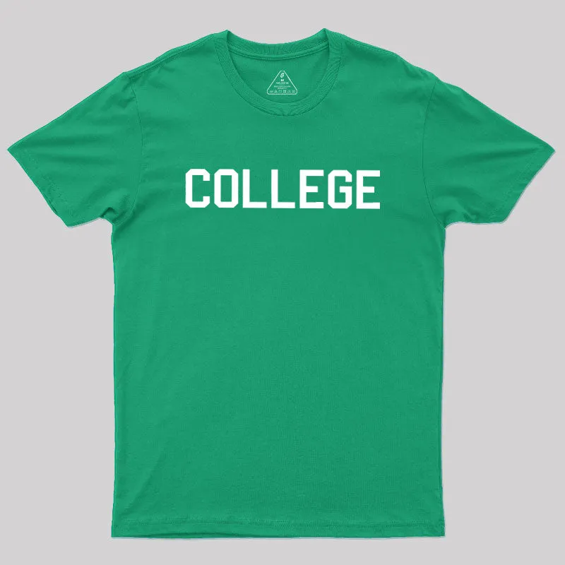 COLLEGE Animal House Geek T-Shirt - Image 9