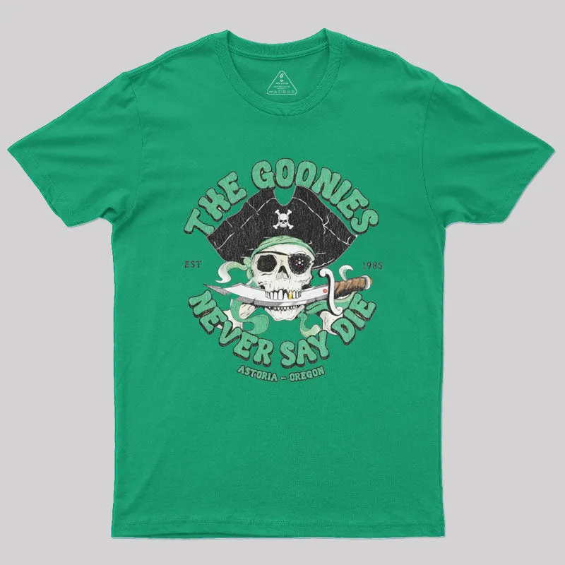 The Goonies - Never Say Die T-Shirt - Image 7