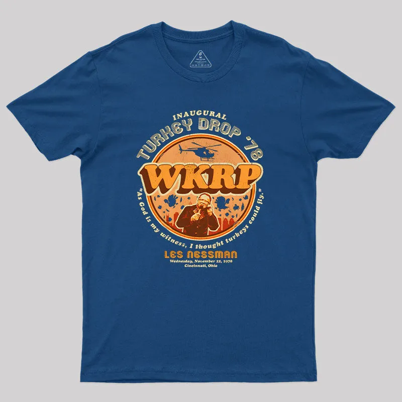 WKRP Turkey Drop '78 Worn T-Shirt - Image 2