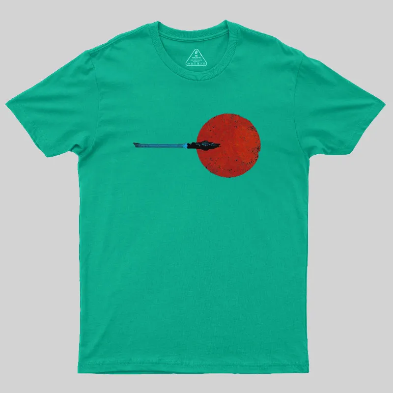 Flight Over Mars Geek T-Shirt - Image 9