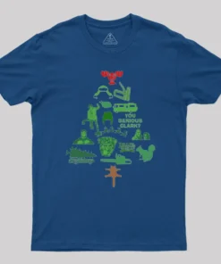 Alternative view of Christmas Vacation Christmas Tree Geek T-Shirt