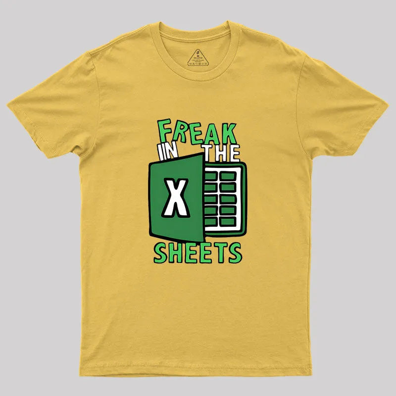 Freak In The Sheets Geek T-Shirt - Image 8