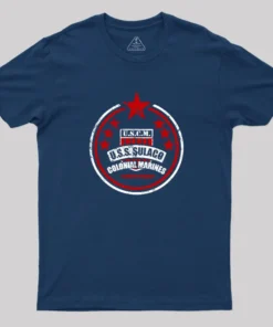 Alternative view of USCM Colonial Marines Geek T-Shirt