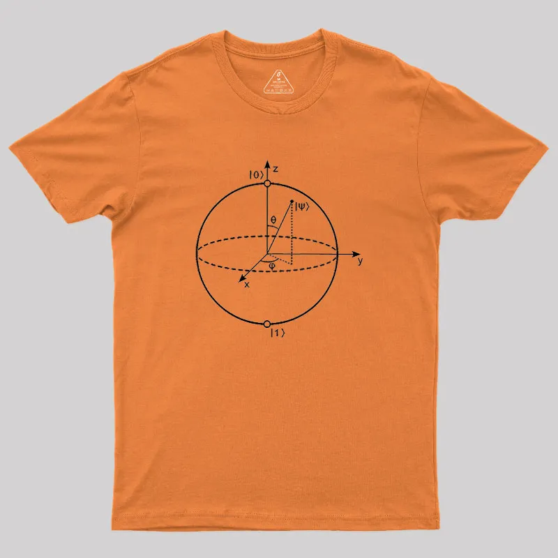 Bloch Sphere Geek T-Shirt - Image 7