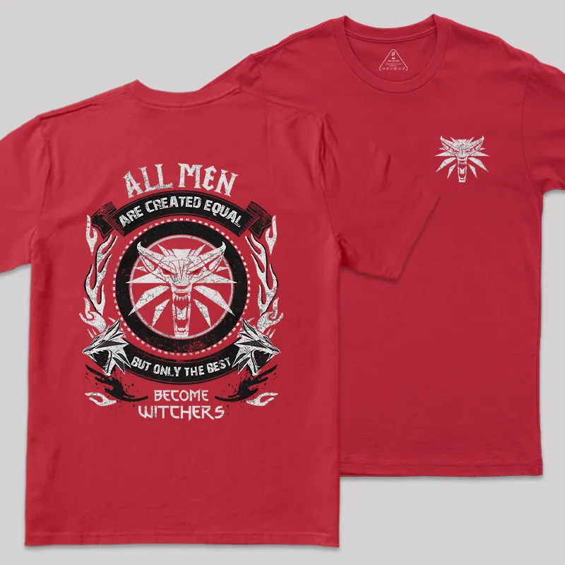 Wolf School Legacy Front and Back Printed Geek T-Shirt - Image 5