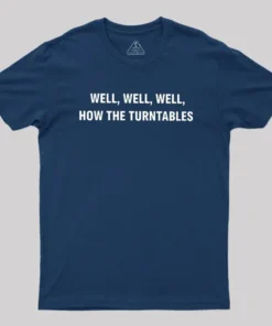 Alternative view of Well, Well, Well, How the Turntables Geek T-Shirt