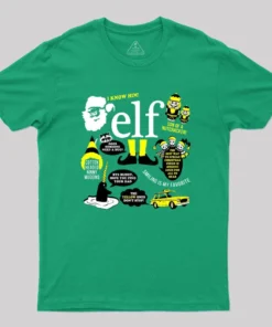 Buddy the Elf Quotes Geek T-Shirt