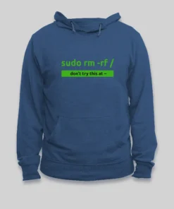 Alternative view of Sudo Linux Programming Command Geek Hoodie