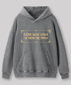 Alternative view of From the 1900s Washed Hoodie