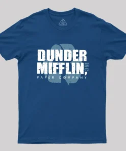 Alternative view of Dunder Mifflin Inc Geek T-Shirt