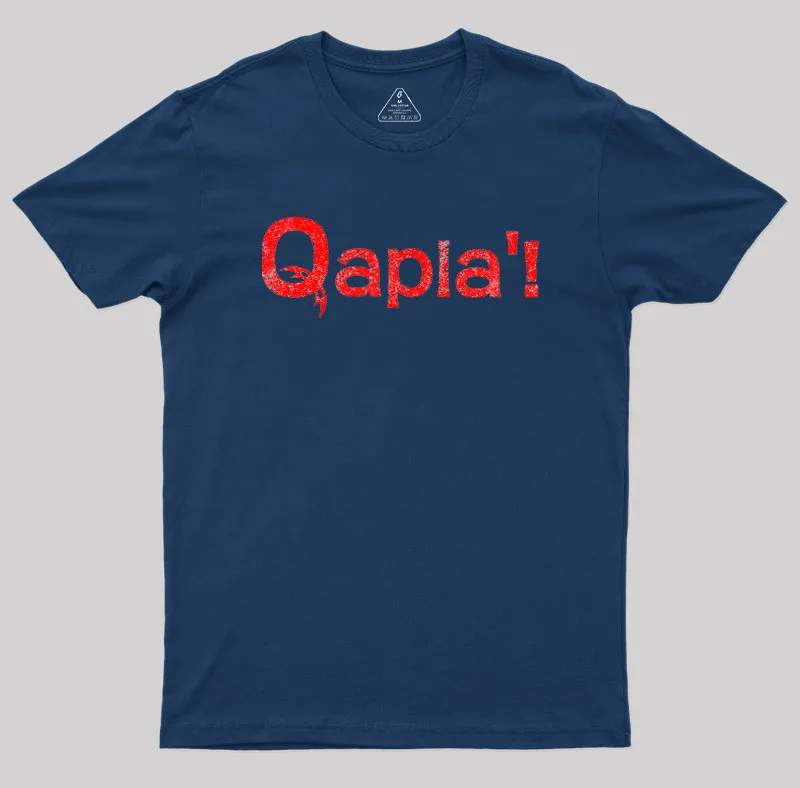 QAPLA'! Classic Geek T-Shirt - Image 3