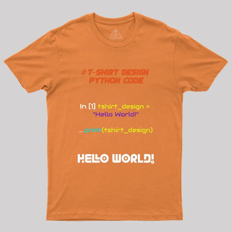 Python Code Invert Geek T-Shirt - Image 4