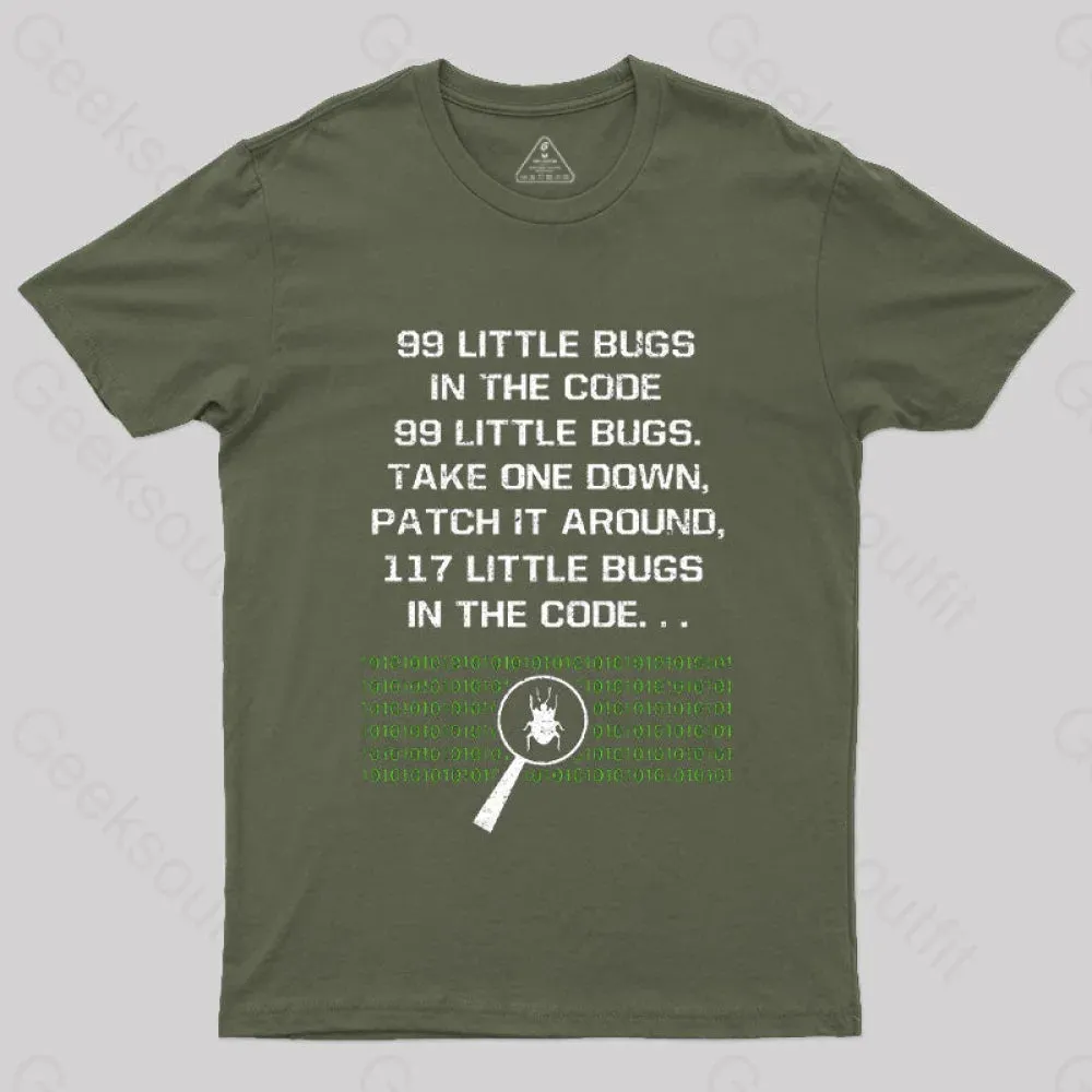 99 Little Bugs in The Code T-Shirt - Image 3