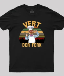 Alternative view of Vert Der Ferk Geek T-Shirt