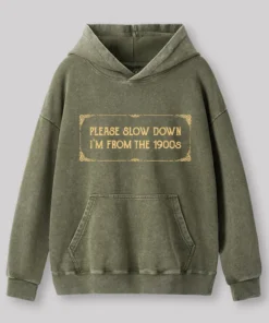 From the 1900s Washed Hoodie