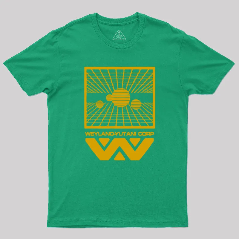 Weyland Yutani Corp Geek T-Shirt - Image 7