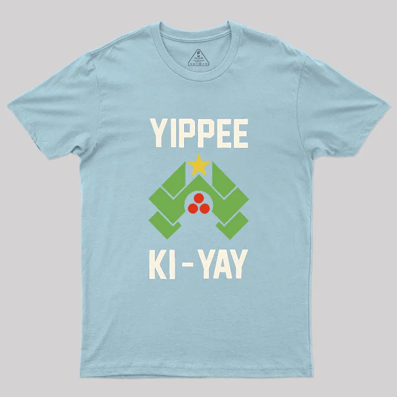 Yippee Ki Yay Christmas Geek T-Shirt - Image 8