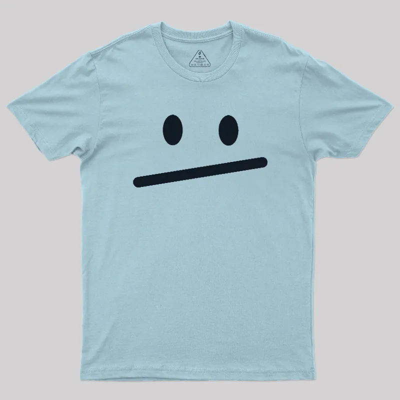 Meh Face Geek T-Shirt - Image 10