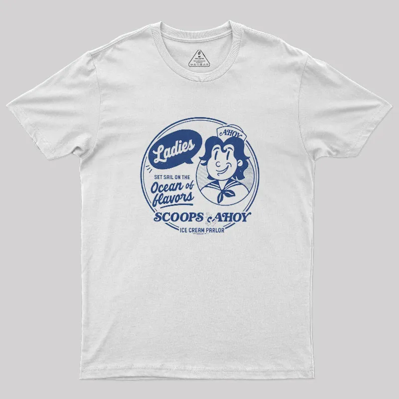 Scoops Ahoy Geek T-Shirt - Image 11