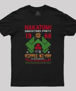 Nakatomi Christmas Party Geek T-Shirt