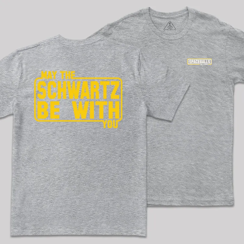 The Funny Force Front and Back Printed Geek T-Shirt - Image 4