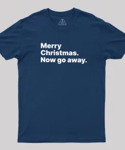 Alternative view of Now Go Away Geek T-Shirt