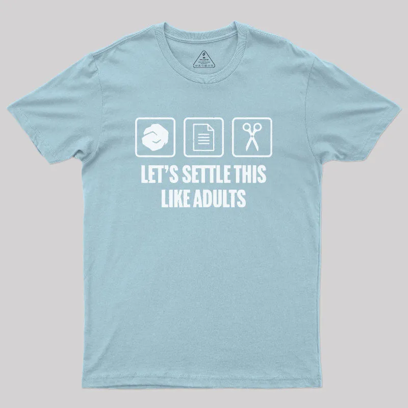 Let's Settle This Geek T-Shirt - Image 10