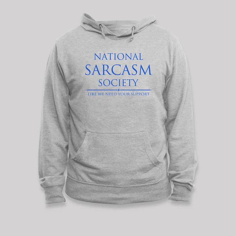 National Sarcasm Society Geek Hoodie - Image 4