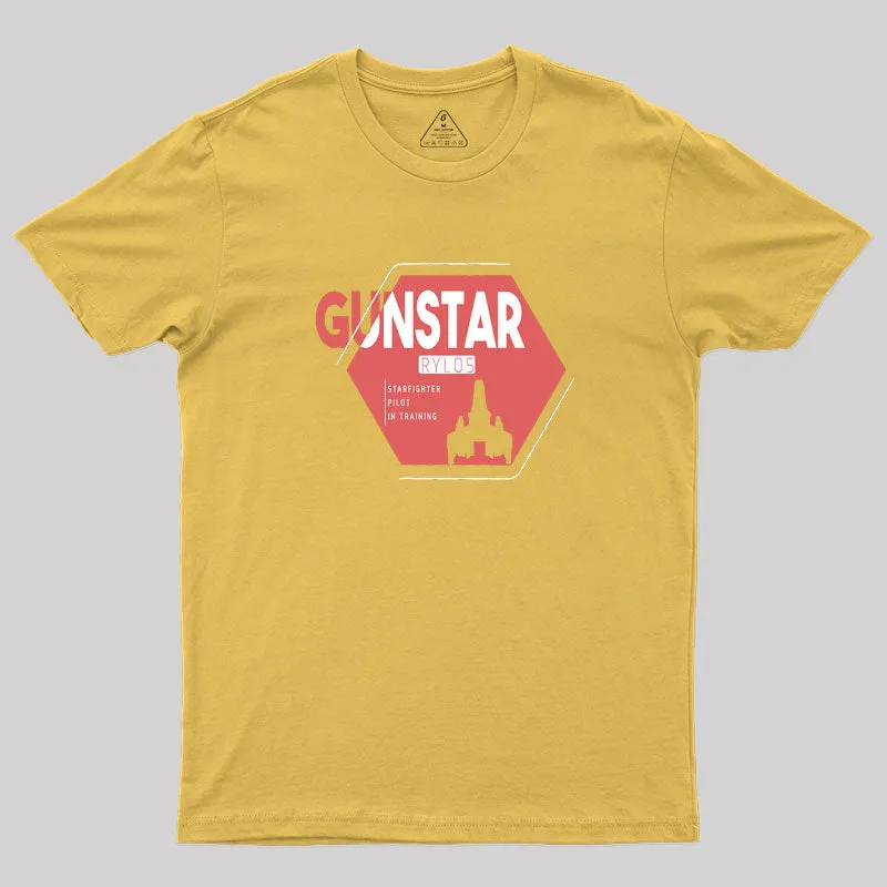 Gunstar Pilot in Training Geek T-Shirt - Image 7