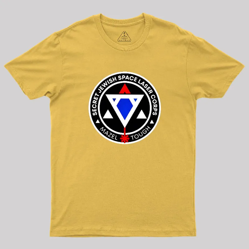 Jewish Space Laser Program Geek T-Shirt - Image 8
