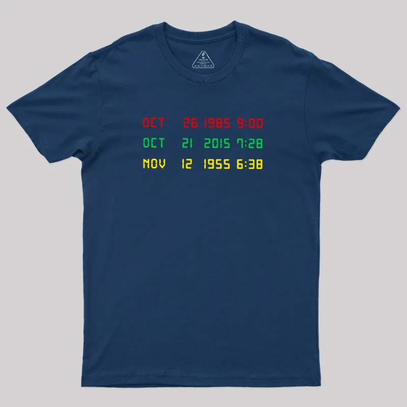 Flux Capacitor The Future Geek T-Shirt - Image 2
