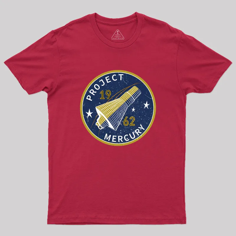 Space Project Mercury Geek T-Shirt - Image 5