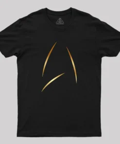 Alternative view of Galactic Emblem Geek T-Shirt