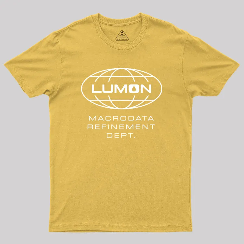 Lumon Macrodata Refinement Dept Geek T-Shirt - Image 8