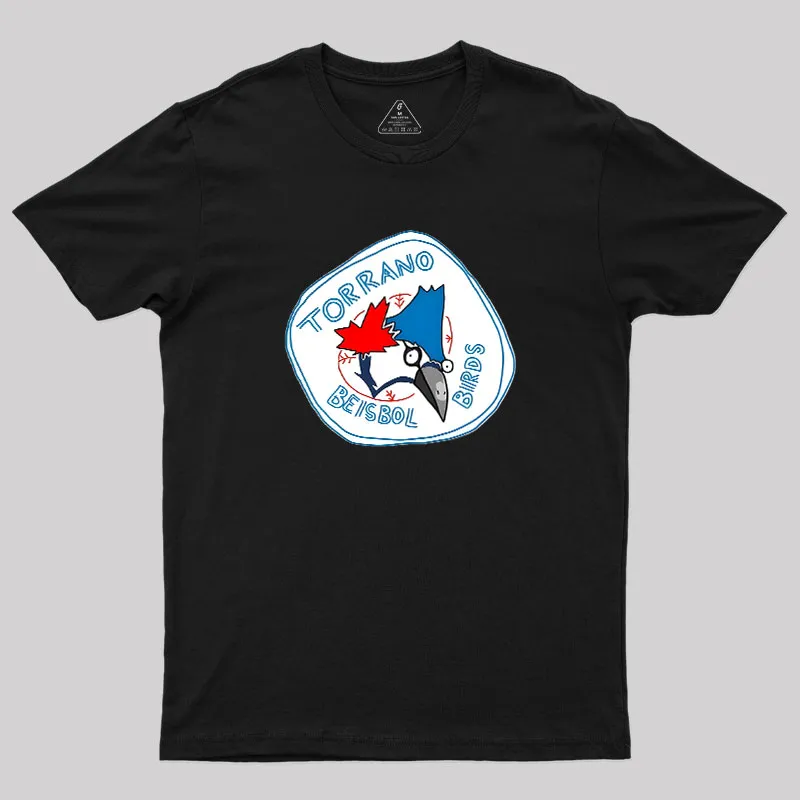 Beisbol Birds Geek T-Shirt - Image 2