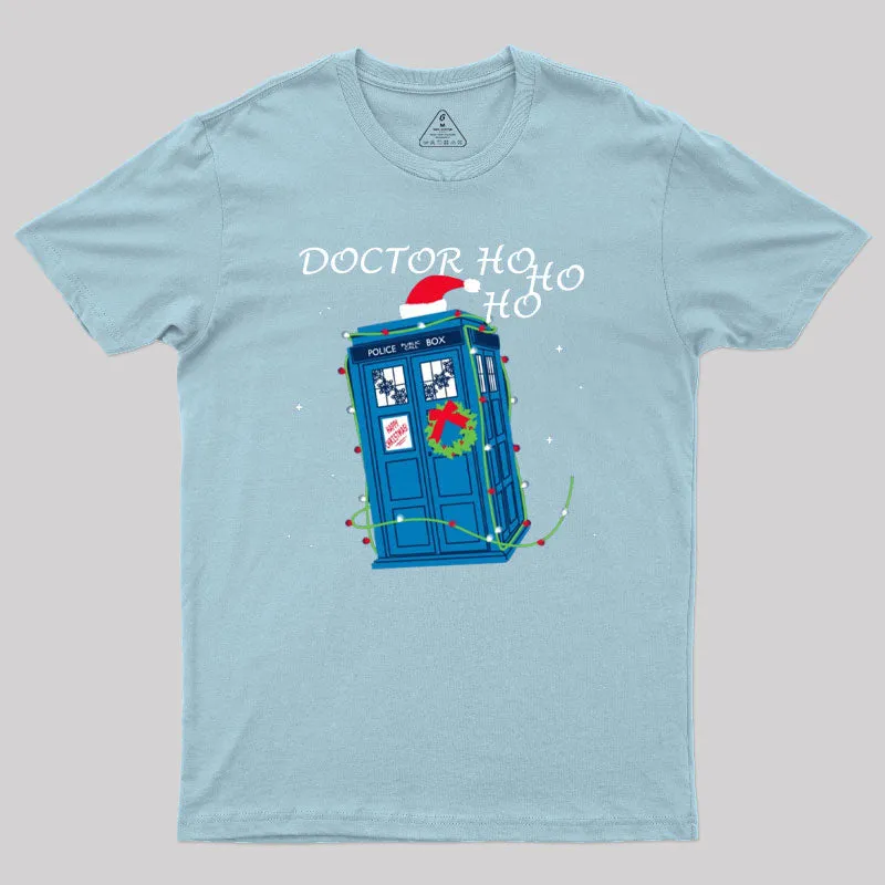 Doctor Ho Ho Ho Geek T-Shirt - Image 10