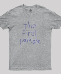 Alternative view of The First Pancake Geek T-Shirt