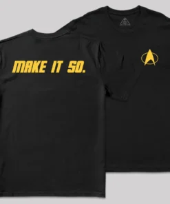 Command Approved Front and Back Printed Geek T-Shirt